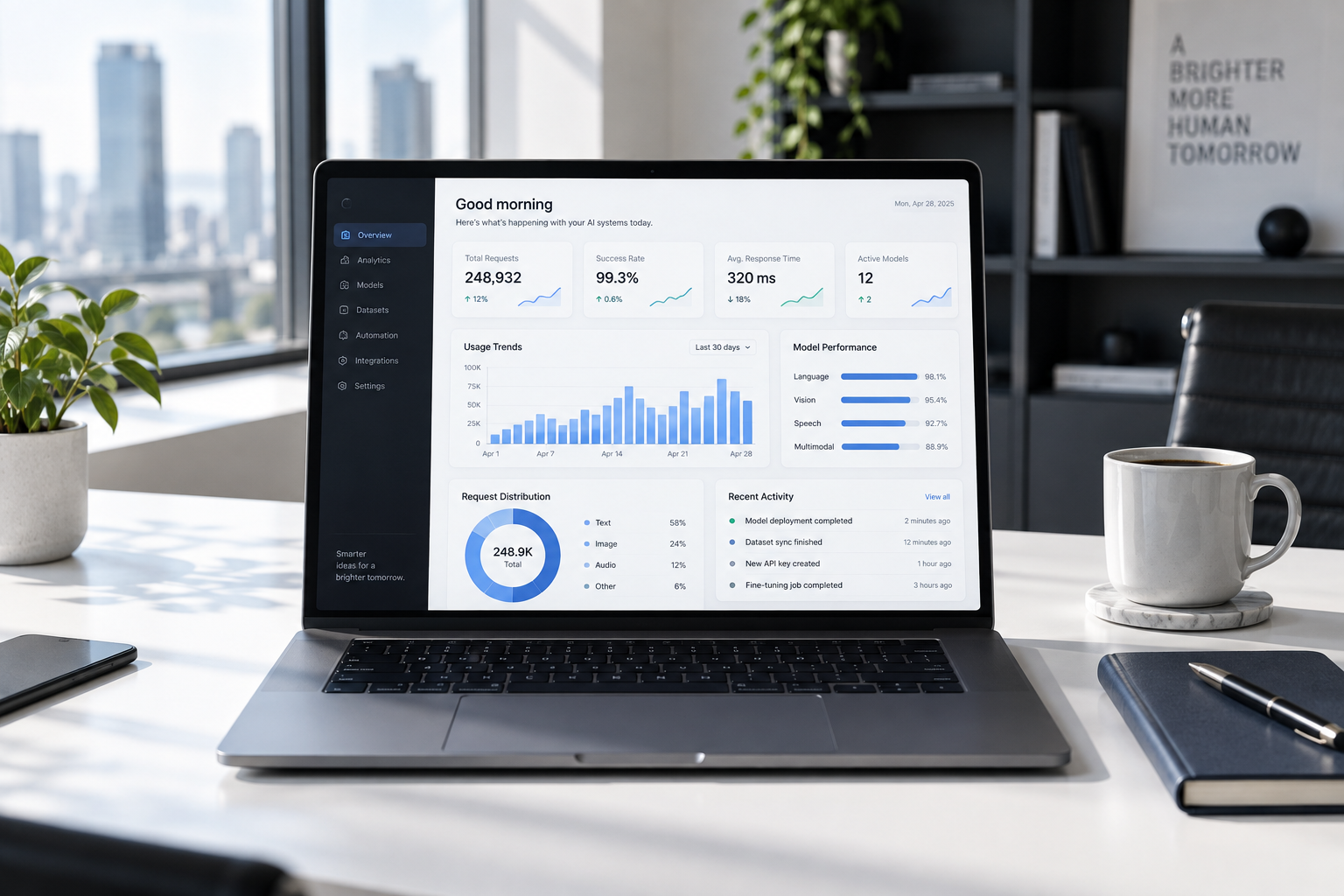 AI tools workspace